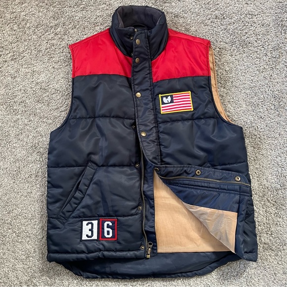 🔴 Wu-Tang Jacket Size Small WuTang Vest Rare Iron Flag Rza WuTang Clan - Picture 12 of 16
